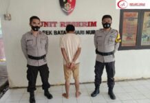 Sedang Asik Mencuri Pemuda Ini Di Ringkus Polisi