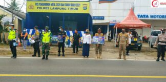 Personil Gabungan Tindak Tegas Masyarakat Tidak Patuh Protokol Kesehatan