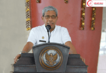 Bupati Lampung Tengah Menyerahkan Petikan SK CPNS Kab Lampung Tengah