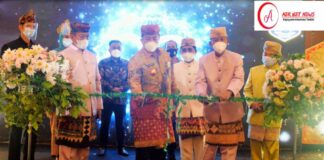 Gedung Sesat Agung Bumi Sai Wawai Kota Metro Diresmikan