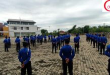 RAS gelar Apel Kedisiplinan Anggota Sat Pol PP Dan Damkar Way Kanan