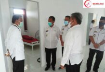 Pemkot Menambah Ruang Isolasi, Karena Pasien Positif Covid-19 Dikota Metro Terus Bertambah
