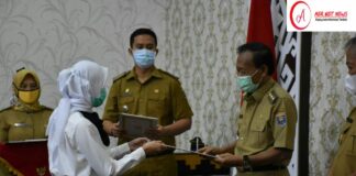 Sebanyak 139 Orang CPNS Resmi Menerima SK