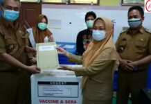 Sebanyak 2.286 Vaksin Siap Ditempatkan Di 11 Puskesmas 6 RS Dan 3 Klinik Di Kota Metro