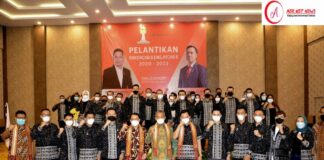 Wakil Walkot Metro Hadiri Ketua Umum BPC HIPMI Kota Metro