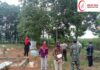 TNI Polri Kawal Pemakaman Warga Adi Rejo Positif Covid-19