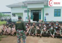 Babinsa Koramil 04/Sribhawono Gelar Napak Tilas SWK Didesa Waringin Jaya Sribhawono