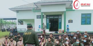 Babinsa Koramil 04/Sribhawono Gelar Napak Tilas SWK Didesa Waringin Jaya Sribhawono