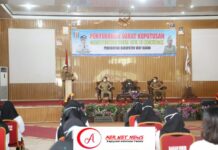 Bupati Adipati Serahkan 73 SK CPNS Way Kanan