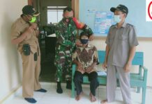 Babinsa Koramil 427-01/Pakuan Ratu Dan Aparatur Kampung Terus Himbau Penerapan Adaptasi Kebiasaan Baru Pada