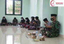 Persit Kodim 0429/Lamtim Gelar Pengajian Dan Santunan Anak Yatim Piatu