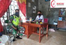 Babinsa Koramil 427-04/Bahuga Laksanakan Komsos Warga Binaan Guna Perkuat Silaturahmi