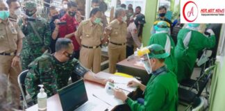 Pencanangan Vaksinasi Covid-19 Di Kota Metro