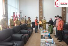 Bupati Tulang Bawang Menerima Audiensi KPU Dan UMPTB