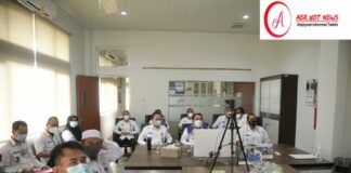 Pemkab Way Kanan Ikuti Pemeriksaan Interim Atas LKPD TA.2020 Secara Virtual