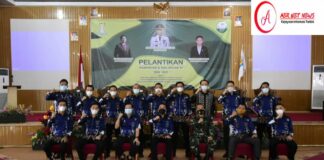 Bupati Raden Adipati Surya Hadiri Pelantikan BPC HIPMI Way kanan