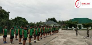 Kodim 0429/Lamtim Rutin Berolahraga Guna Jaga Imun Tubuh Ditengah Pandemi Covid-19