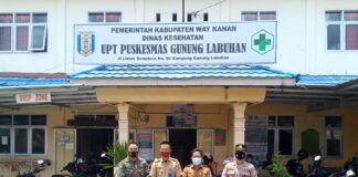 Danramil 427-06/Baradatu Lakukan Kunker ke Uspika Gunung Labuhan