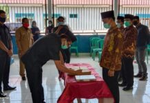 Kampung Banjar Baru Kukuhkan Panitia Pilkam Sekaligus Rapat Kordinasi