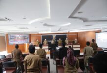 Plh. Bupati Way Kanan Laksanakan Musrenbang Secara Virtual