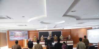 Plh. Bupati Way Kanan Laksanakan Musrenbang Secara Virtual