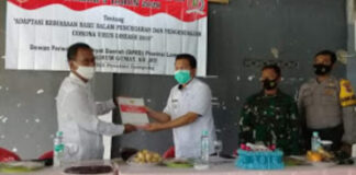 Mingrum Gumay Sosperda Covid-19 di Lamteng