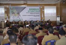 Bupati Adipati Deklarasikan dan Tanda Tangani Komitmen Bersama Penurunan Stunting di Way Kanan