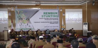 Bupati Adipati Deklarasikan dan Tanda Tangani Komitmen Bersama Penurunan Stunting di Way Kanan