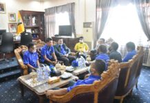 Wakil Bupati Lamtim Audiensi Bersama PWI