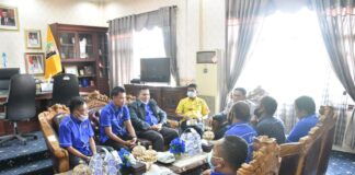 Wakil Bupati Lamtim Audiensi Bersama PWI