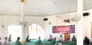 Berharap Wabah Covid – 19 Segera Berakhir , Seluruh WBP Serta Pegawai Lapas Narkotika Bandar Lampung Gelar Doa Bersama Dan Istiqosah