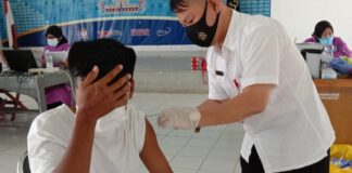 Rutan Kelas IIB Kota Bumi Melaksanakan Kegiatan Vaksinasi Covid – 19 Terhadap 200 WBP