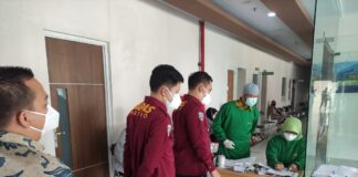 Bapas Metro Melaksanakan Kegiatan Vaksinasi Covid – 19 Bagi Seluruh Pegawai