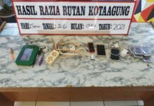 Razia Kamar, Rutan Kelas II B KotaAgung Berhasil Amankan Dua Buah Handphone
