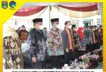 Kunjungan kerja sekretaris mahkamah Agung RI dikantor Pengadilan Agama Gunung Sugih Kabupaten Lampung Tengah