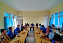 PWI Lamtim Gelar Rakor Bahas Tiga Agenda Penting