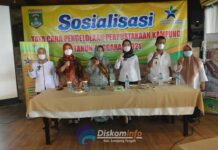 SOSIALISASI TATA CARA PENGELOLAAN PERPUSTAKAAN KAMPUNG TAHUN ANGGARAN 2021