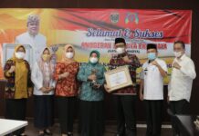 WAKIL BUPATI LAMPUNG TENGAH ARDITO WIJAYA HADIRI ACARA PUNCAK ANUGERAH PARAHITA EKAPRAYA (APE) 2021