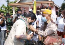 MENTERI BADAN USAHA MILIK NEGARA (BUMN) ERICK THOHIR MELAKUKAN KUNJUNGAN KERJA KE KABUPATEN LAMPUNG TENGAH