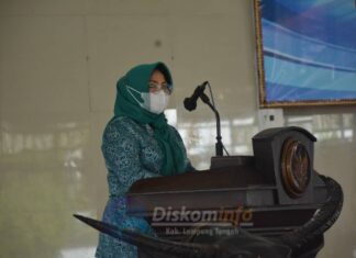 KETUA TP PKK KABUPATEN LAMPUNG TENGAH RESMI BUKA KOMPETISI CADER PKK KECAMATAN, KOMPETISI CADER POSYANDU MANDIRI, DAN PELATIHAN PEMBUATAN TEPUNG BEKATUL, TEPUNG KELOR, DAN BERBAGAI PROSEDUR LAINNYA