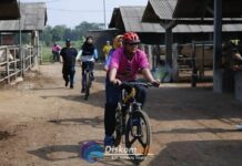 WAKIL BUPATI LAMPUNG TENGAH ARDITO WIJAYA HADIRI ACARA GOWES BERSAMA DI KEJARI LAMPUNG TENGAH