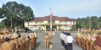 Pimpin Apel Mingguan, Bupati Lamtim Ingatkan Kedisiplinan ASN