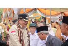 Bupati Musa Gelar Bunga Kampung Di Padang Ratu