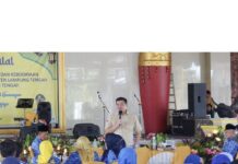 Bupati Lamteng Halal Bihalal Bersama Kepala SD Se-Lamteng