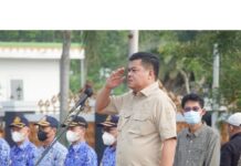 Bupati Lamteng Gelar Apel Pencegahan PMK Pada Hewan