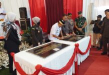 Bupati Dawam brsama Kajati Lampung Resmikan Rumah Restorative Justice dan Balai Rehabilitasi Narkotika Ashyaksa