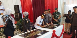 Bupati Dawam brsama Kajati Lampung Resmikan Rumah Restorative Justice dan Balai Rehabilitasi Narkotika Ashyaksa