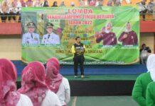 Azwar Hadi Buka Lomba Senam Lampung Timur Berjaya Antar OPD