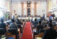 Wakil Bupati Hadiri Rapat Paripurna DPRD Lampung Timur