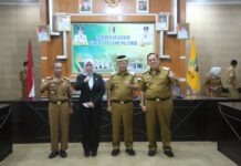 Pemkab dan Kejari Lampung Timur Tanda Tangani Memorandum of Understanding